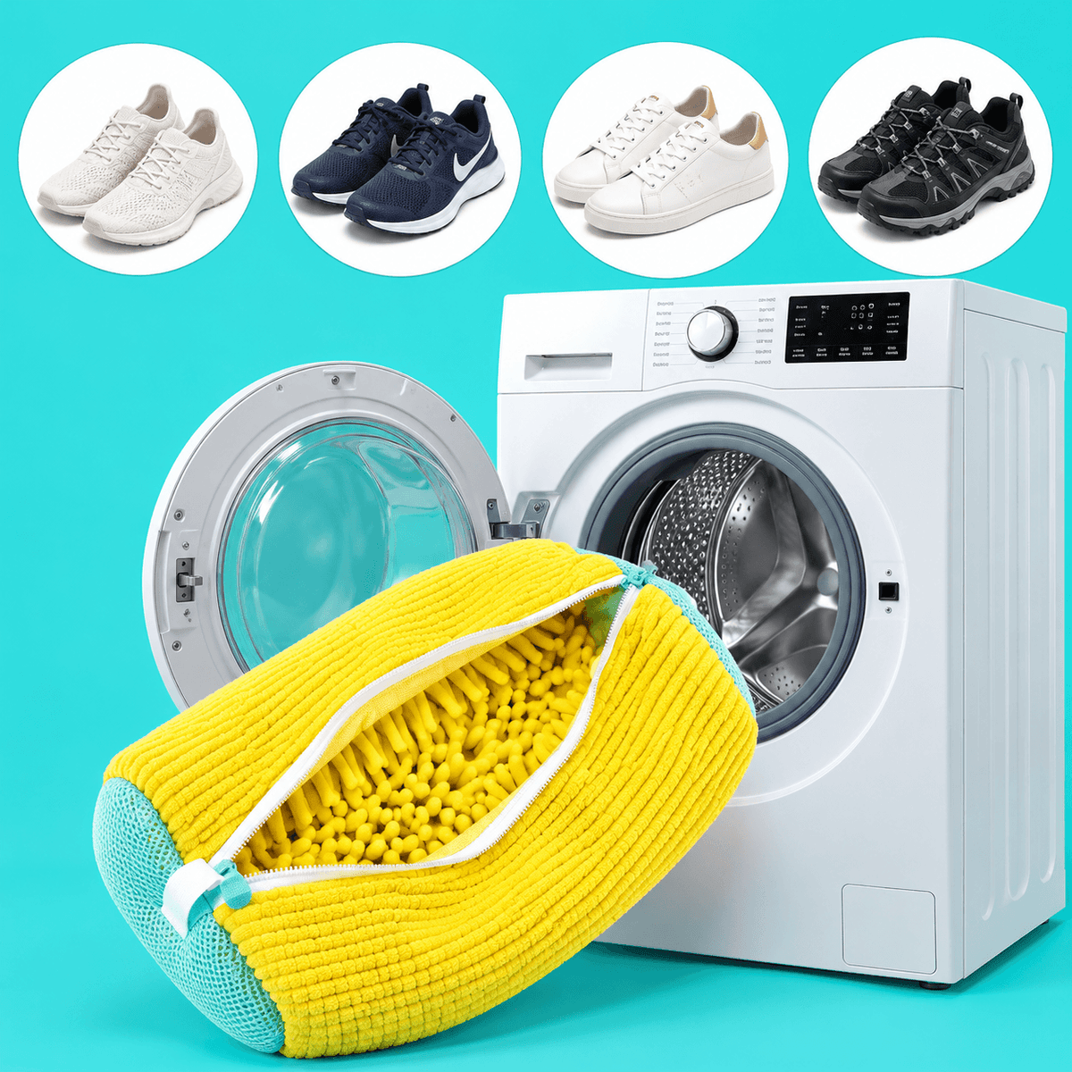 Protective Shoe Washing Bag – Reusable Laundry Bag for Sneakers & Shoes