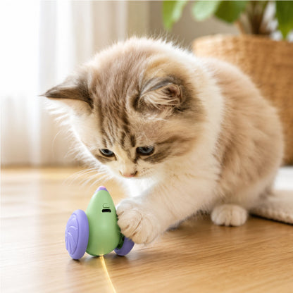 Interactive Smart Mouse Toy for Cats – USB Rechargeable & Automatic Obstacle Avoidance
