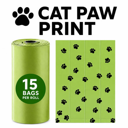 Cat Litter Scoop with Built-In Waste Bin & Bag Storage
