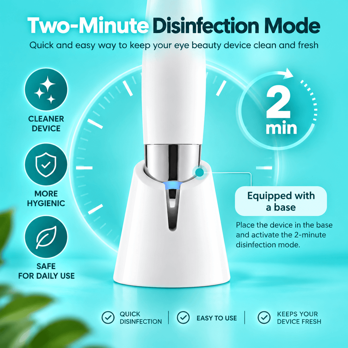 3-in-1 LED Eye & Facial Massager – Warm Vibration Beauty Wand