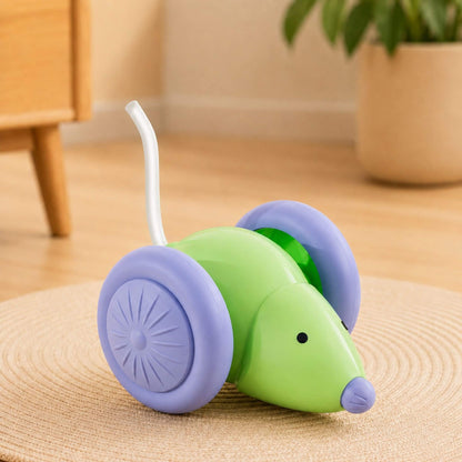 Interactive Smart Mouse Toy for Cats – USB Rechargeable & Automatic Obstacle Avoidance
