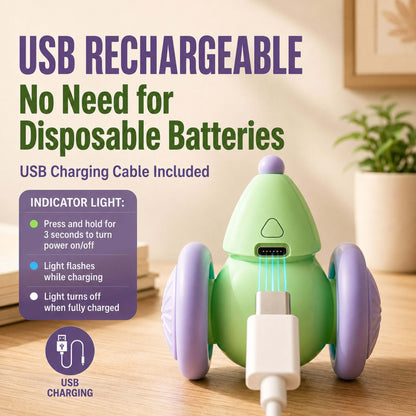 Interactive Smart Mouse Toy for Cats – USB Rechargeable & Automatic Obstacle Avoidance