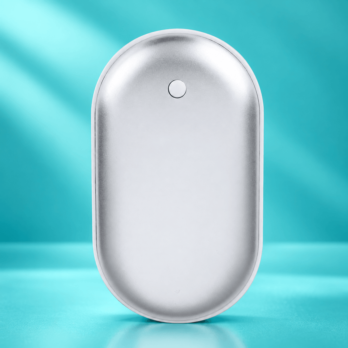 Ultra-Thin Rechargeable Hand Warmer & Power Bank – 3 Heat Levels, Double-Sided Heating