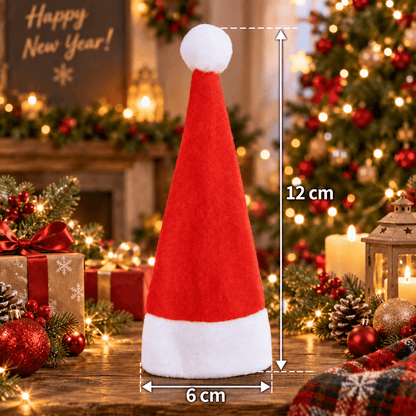 Christmas Wine Bottle Cover – Santa & Gnome Holiday Bottle Decor, Festive Table Decoration & Host Gift